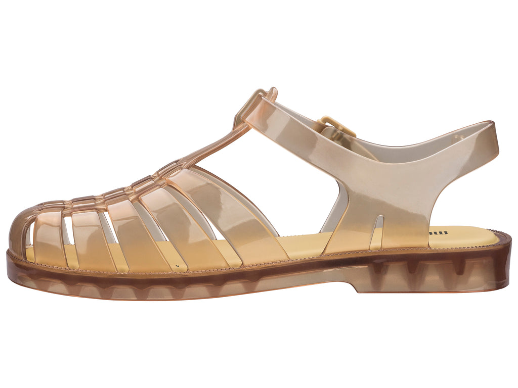 Possession badesandal - brun/guld